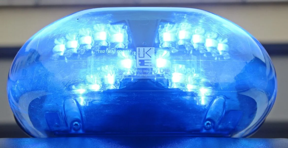 Blaulicht auf einem Einsatzfahrzeug