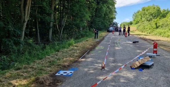 Dillendorf_Fußgänger (1) Unfallstelle in Dillendorf, Polizei untersucht, 56aktuell berichtet