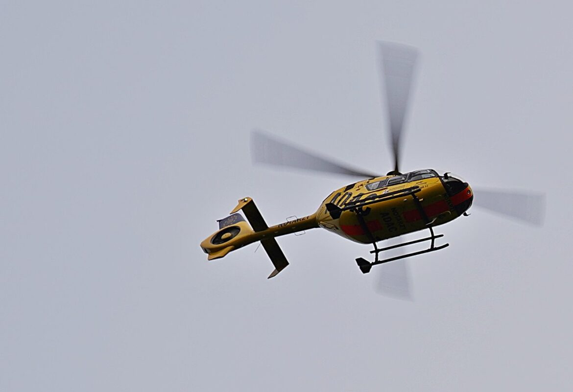 Rettungshubschrauber am Himmel, 56aktuell News