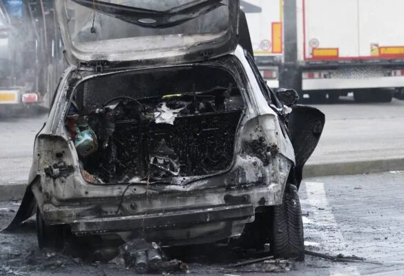 Fahrzeugbrand_doppelt (7)-min Ausgebranntes Fahrzeug auf Parkplatz, 56 aktuell News