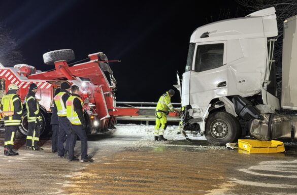 Unfall_A3 (6) Unfall auf der A3 mit LKW, 56aktuell berichtet