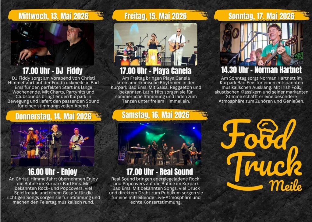 Programm Foodtruck